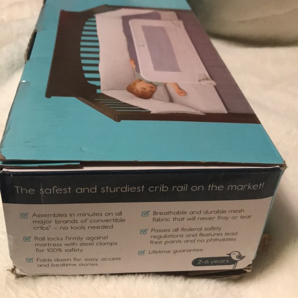 Hiccapop Convertible Crib Safety Rail - Picture 4 of 4